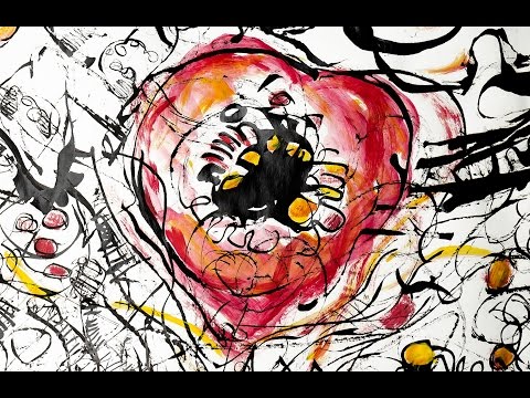 A Heart for Brussels - Drawing - in memory of the Victims of the Brussels Attacks