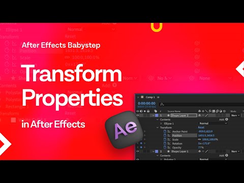 08 Learn Adobe After Effects 2025 - Transform Properties