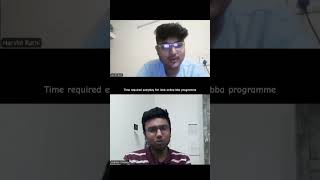 IIMB Online BBA requires how much hours daily? #iimb #iimbanglore #bba #dbe