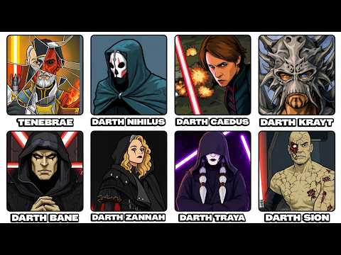 The Most Dangerous Sith Lords Explained