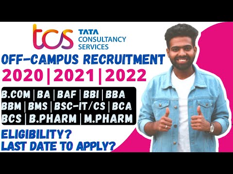TCS Off Campus Drive 2022 | TCS Off Campus smart hiring 2022 | TCS Off Campus Hiring 2022 |2021|2020