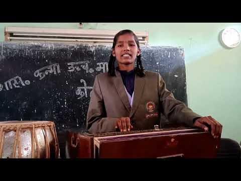 कला उत्सव -   शास्त्रीय संगीत,  शासकीय कन्या उच्चतर माध्यमिक विद्यालय कोटा, चंद्रकिरण