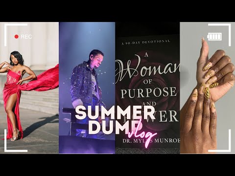 Ultimate SUMMER Dump VLOG: CHRIS BROWN Concert | SELF CARE Night | BTS vs.The Shot | Finding Purpose