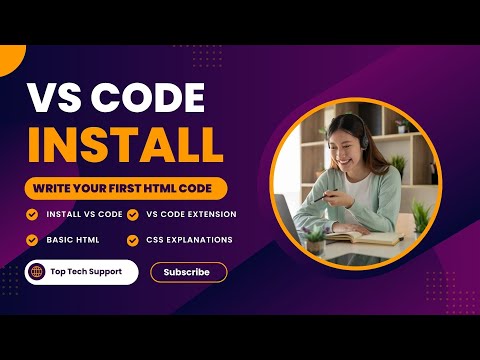 HTML 💻 सीखने के लिए VS Code👩‍💻 का use🖥 कैसे करें और अपनी पहली WEB PAGE बनाएं