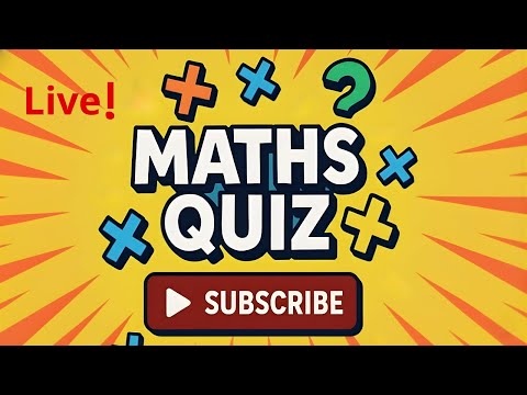 🔴 LIVE Math Quiz Challenge – 99% FAIL These Questions! 😱