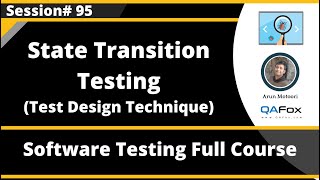 State Transition Testing - Test Design Technique (Software Testing - Session 95)