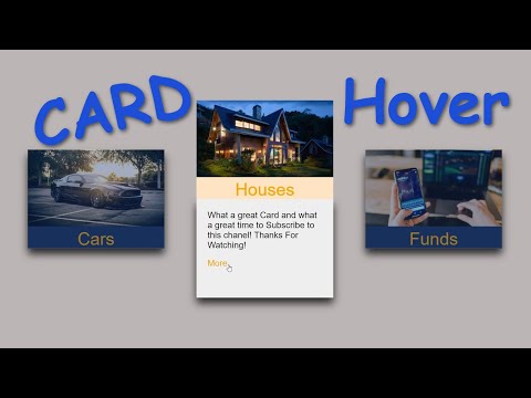 Animated Card Hover Effect HTML & CSS