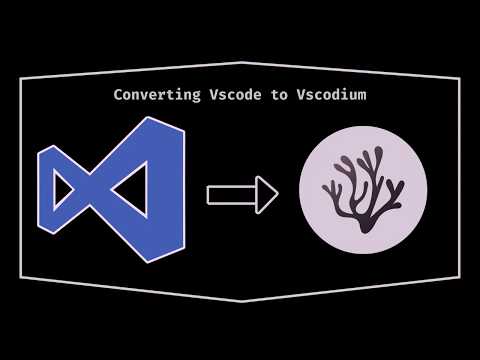 Converting Vscode to Vscodium