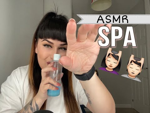 ASMR EN ESPAÑOL | ROLEPLAY SPA para ayudarte a dormir | ASMR::Marta♥
