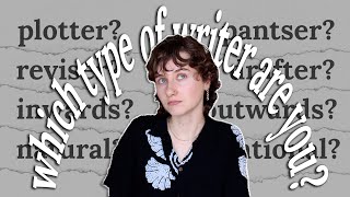 the types of writers + how to find your perfect process! ☑️ WRITING PROCESS QUIZ