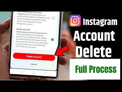 how to delete instagram account | How to Permanently Delete Your Instagram Account