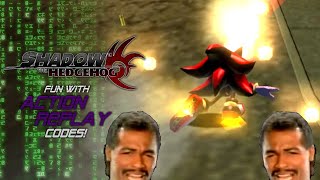 Shadow The Hedgehog: Fun With Action Replay Codes!