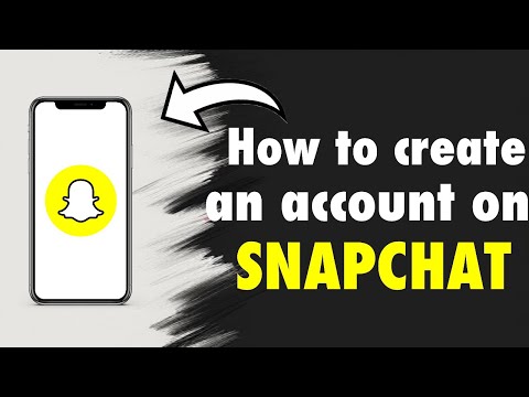 How to create an account on SNAPCHAT (2024)