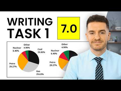 IELTS Writing Task 1 Band 7.0: Good Structure But Some Small Grammar Problems