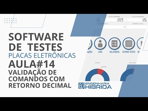 Software Hub Aula 14 (Validação de Comandos com Retorno Decimal) Testes Placas Gravação de Firmware