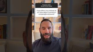 Entity vs. Value Object #domaindrivendesign #entity #valueobject #aggregate