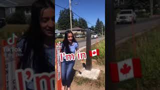 I'm In Canada 🇨🇦 I’m In USA🇺🇸  I'm In both 🇨🇦🇺🇸🤨🤨 #Shorts