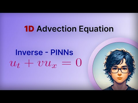 Determine Pulse Speed in Advection Eqn - InversePINNs #19