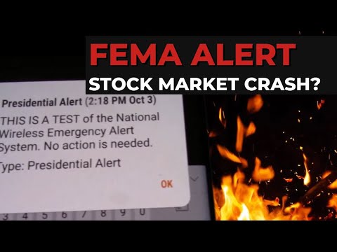 FEMA Emergency Alert Test to affect Stock Market? $TLT $SPY