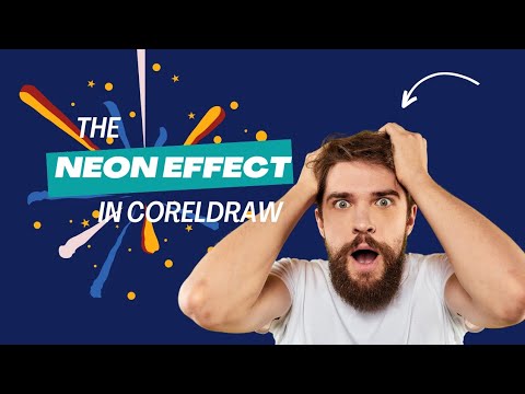 Neon effect in coreldraw. || neon effect tutorial for beginners in Coreldraw