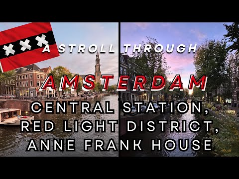 Walking Amsterdam: A Daytime Stroll from Central Station to Anne Frank's House