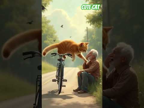 Cat's Peloton Surprise#shorts #funny #cat #cute #animals #animation #funnyvideo#comedy #sports