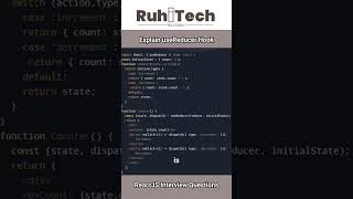 React JS useReducerhook  #reactjsinterviewquestions #reactjstutorial #reactjs #job #