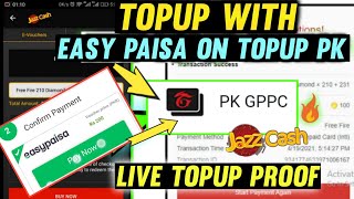 Topup PK Easy Paisa Jazzcash Removed | How To Topup With Easy Paisa Jazzcash | New Topup Website