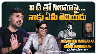 Exclusive Interview With Heroine Rashmika Mandanna, Rahul Ravindran | The Girlfriend | greatandhra