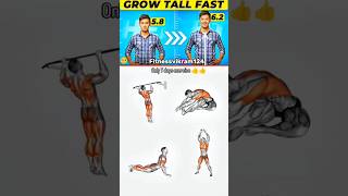 GROW TALL FAST 💯  ONLY 7 DAYS 💯 #fitnessmotivation #heightexercise #heightchallenge #7dayschallenge