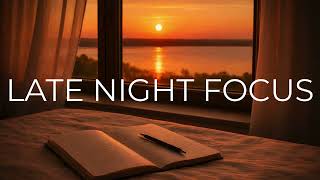 RELAXING JAZZ MUSIC | Late Night Jazz for Deep Work
