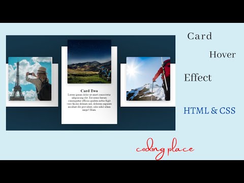 Card Hover Effects | HTML & CSS
