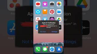 How to fix weird iPhone email verification popup