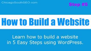 How to Build a Website: Design Website - WordPress Themes - Step 5A