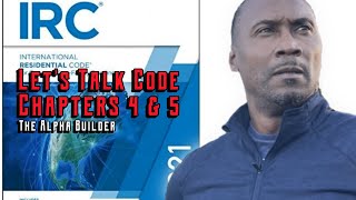 IRC 2021 Chapters 4 & 5 Code Discussion on Foundations & Floors