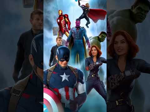Marvel Avengers | Loop change Animation | AI-Generated Fan Action