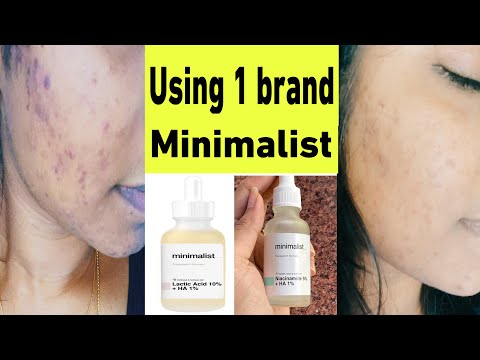 Dark spots, acne and pores gone? One brand? #Minimalist