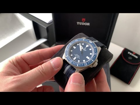 Tudor Pelagos FXD MN22 Unboxing (my first blue watch)