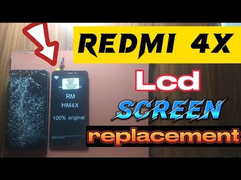 Xiaomi Redmi 4X LCD screen replacement. #repair #replacement #lcd #redmi #screen #frp #rek #reels