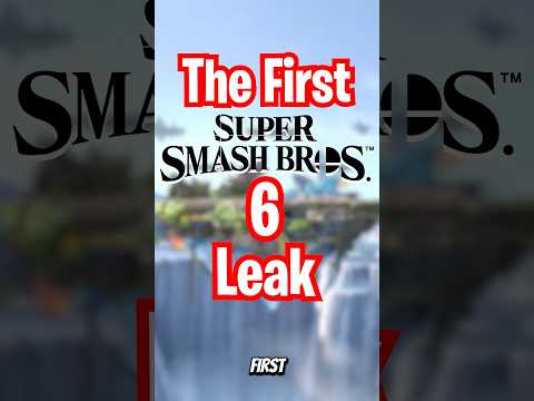 The first Super Smash Brothers 6 leak has surfaced! #supersmashbros #nintendo #smash6 #switch2