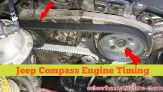Jeep Compass Engine Timing.How To fix Engine Timing.