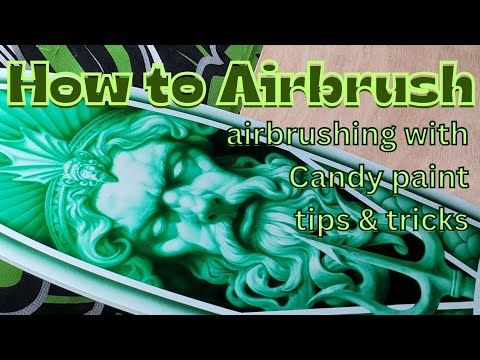 How to airbrush tips and tricks 