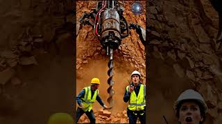 Scorpion Drill 🦂⚙️ #NextGenMachines #MegaBuild #EngineeringPower #AIConstruction #TechInAction