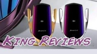 Simple Fast Bluetooth cellphone charger & holder unboxing/review