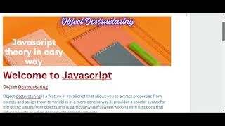 "Demystifying Object Destructuring in JavaScript: Unleash the Power of Elegant Code"