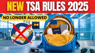 NEW TSA Travel Rules You MUST Know  in 2025 (DON'T Get Denied!)
