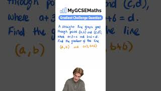 Gradient Challenge Question | GCSE Maths 2025