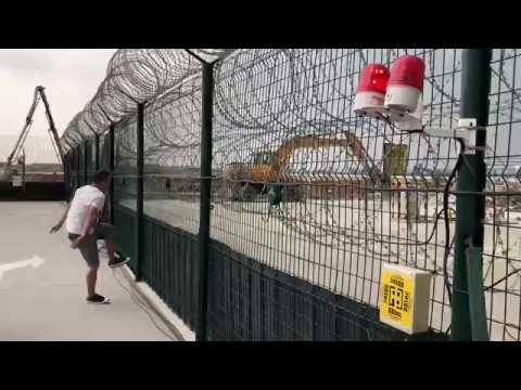 Airport Test of the IRONCLAD / Micalert Perimeter Intrusion Detection System