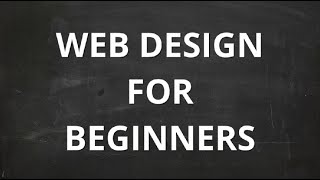 Web Design For Beginners