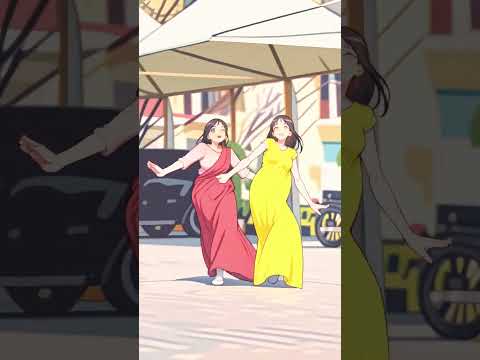 ai cartoon shorts real girl dance #dance #trending #cartoon #ai #reels #youtubeshorts #aiviralshort